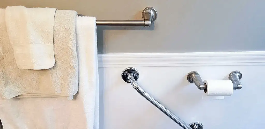 Bathroom grab bar installation for safety and accessibility in Kansas City, KS