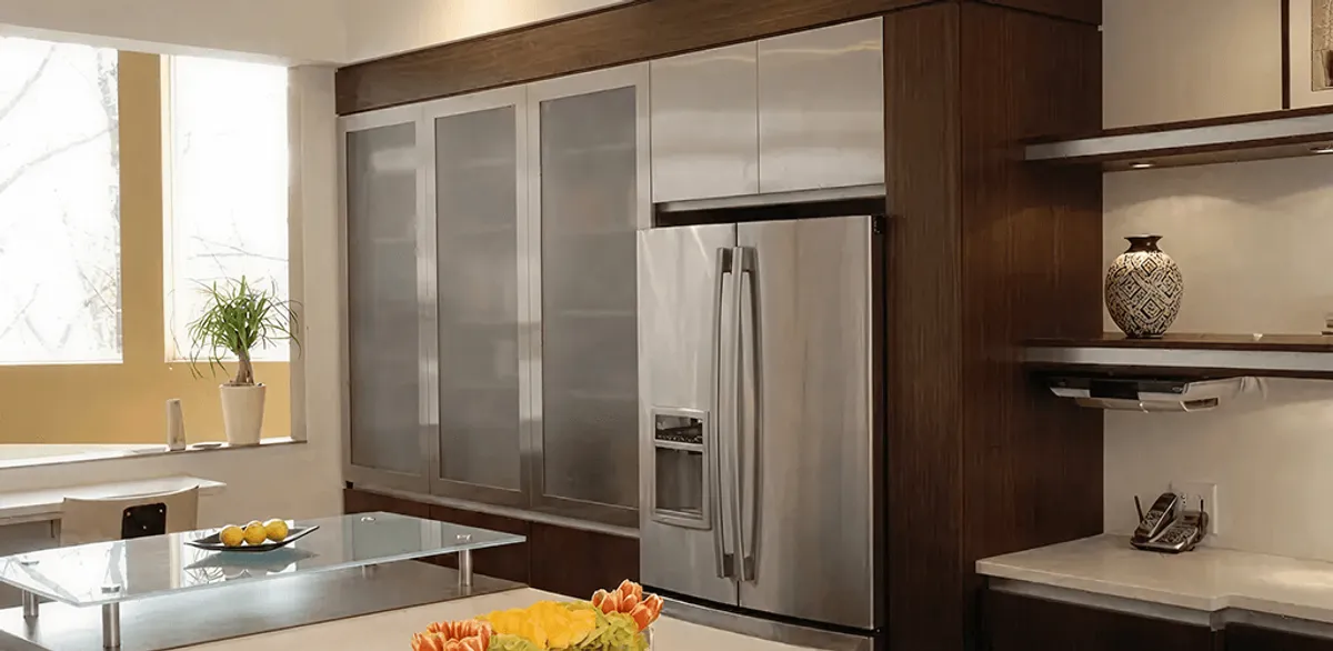 Cabinet door replacement and modern kitchen cabinet upgrade in Kansas City, KS