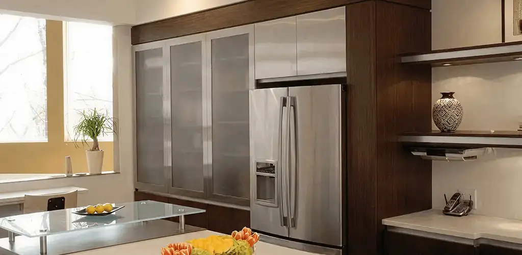 Cabinet door replacement and modern kitchen cabinet upgrade in Kansas City, KS